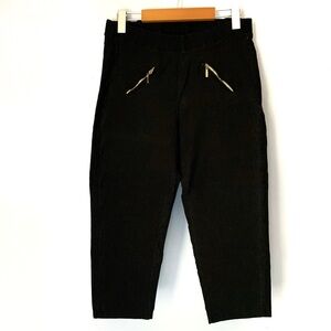 Lily Morgan Black Capri Leggings Size Large